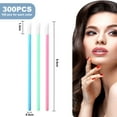 thumbnail image 2 of 300Pcs Disposable Lip Brushes MakeUp Brush Lipstick Tool Lip Gloss Applicators, 2 of 5