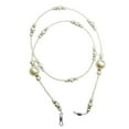 thumbnail image 1 of Acrylic Beads Eyeglass Cord Sunglass Neck Strap Eyewear Retainer Rope Holder - White, 1 of 7
