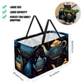 thumbnail image 2 of Arabic teapot Large Oxford Cloth Grocery Basket - Foldable Shopping Bag for Picnics & Shopping, 2 of 7