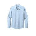 thumbnail image 3 of Port Authority LW401 Ladies Long Sleeve Performance Staff Shirt, Cloud Blue, 3XL, 3 of 4