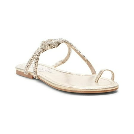 Jessica Simpson Slingback Shoes - Women's Jessica Simpson Klancy Toe Loop Sandal