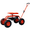 Red, variant on Tcbosik Rolling Garden Cart with All-Terrain Wheels and 360 Degree Swivel Seat, Heavy Duty Scooter with Handle, Tray and Basket for Lawn, Patio, Backyard, Red