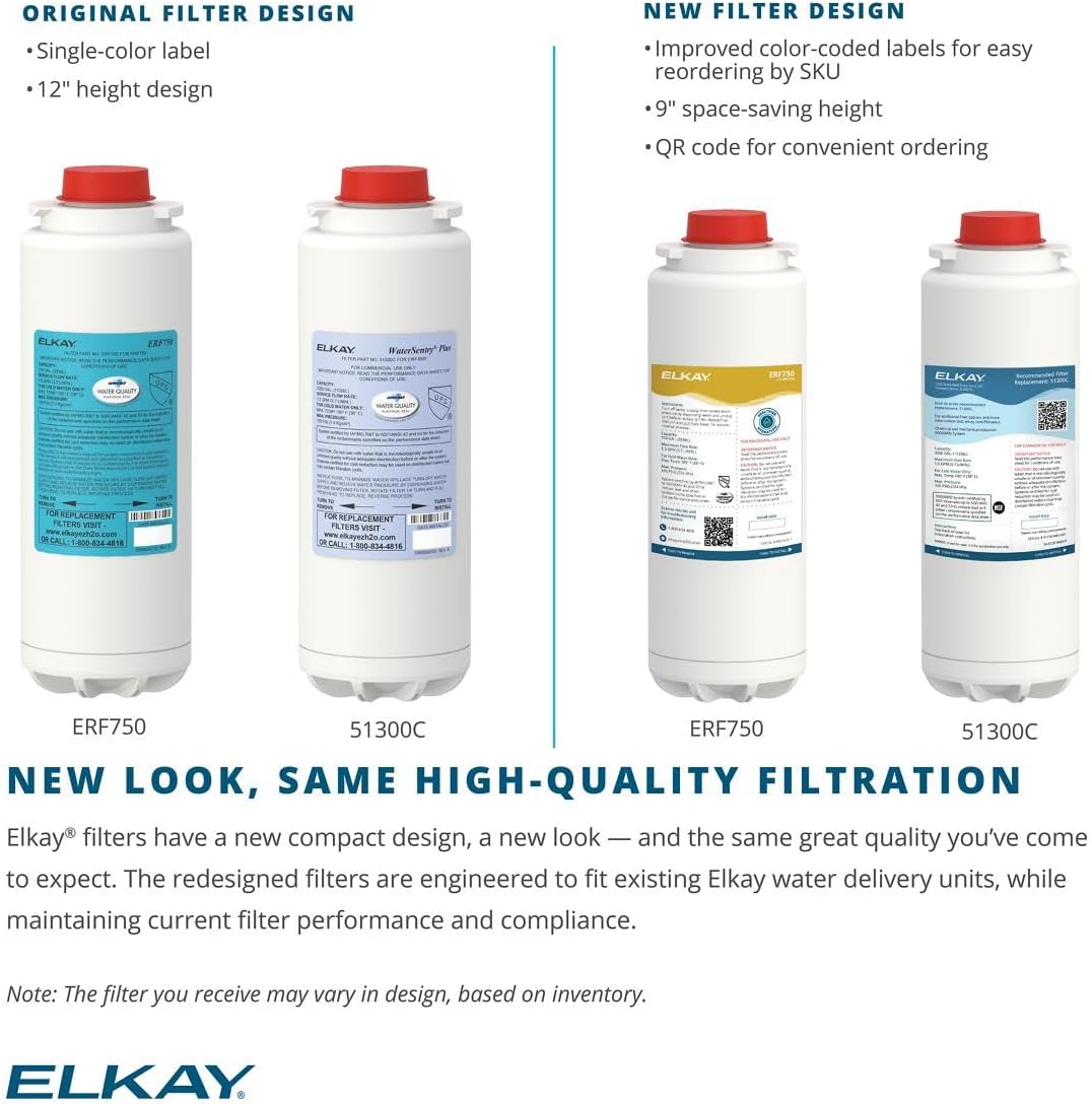 Elkay Water Sentry Plus Lead Free Replacement Water Filter for Bottle Filler