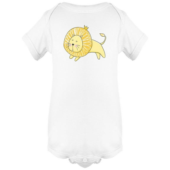 Lovely Little Baby Lion Bodysuit Infant -Image by Shutterstock,  6 Months