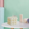 thumbnail image 3 of de burbuja geométrica, cera , s perfumadas pequeña de cumpleaño dormitorio, oficina, accesorios decorativos para fotografía perfecl vela de aromaterapia, 3 of 8