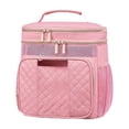 thumbnail image 1 of Bolsa de aseo grande, organizador de artículos de tocador, resistente al agua, bolsas de ducha, bolsa de almacenamiento, bolsas de baño, de maquillaje Rosa, 1 of 10