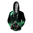 thumbnail image 3 of Sudadera con capucha informal y cómoda, sudadera con estampado de monstruo de moda, sudaderas con cremallera, ropa moderna y versátil para hombre, 3 of 5