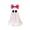 Red, variant on Lighted Ghost for Halloween Decor, Standing Fabric Ghost for Mantel Shelf Fireplace, DIY Glowing Ghost Decoration for Tabletop Entryway and Home Display, 19.69 Inch
