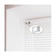 thumbnail image 3 of Soporte de montaje de caja, 1 Juego para persianas de ventana de Color blanco, soporte de barandilla, 3 of 5