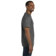 thumbnail image 3 of Hanes Men's 3 Pack Authentic 6 Oz Cotton Crewneck Smoke Gray T-Shirt, Size XL, 3 of 3