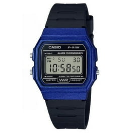 Casio Men s Illuminator White Resin Band Pink Dial Digital Watch W 215H 7A2 Walmart