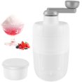 thumbnail image 2 of Manual Ice Crusher 1000ml Hand-Crank Ice Shaver with Ice Freezing Mold Mini Portable Manual Ice Shredding Machine Reusable Detachable Manual Ice Shaver for Making Snow Cones, 2 of 11