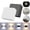 Black(White Light)12w, variant on VONTER 12W LED Up and Down Wall Lamp Aluminum Outdoor Wall Light Waterproof Modern Lighting Nordic Style Indoor Wall Lamp Warm Light, Living Room, Porch, Courtyard, Restaurant White Light