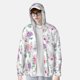 thumbnail image 2 of Balery Rose Flower B Sudadera ligera de manga larga con capucha y protección solar UPF 50+ para hombre y mujer, ideal para pesca y running-X-Large, 2 of 7