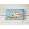 thumbnail image 2 of Merry Christmas Shih Tzu Canvas Fabric Decorative Pillow, 2 of 3