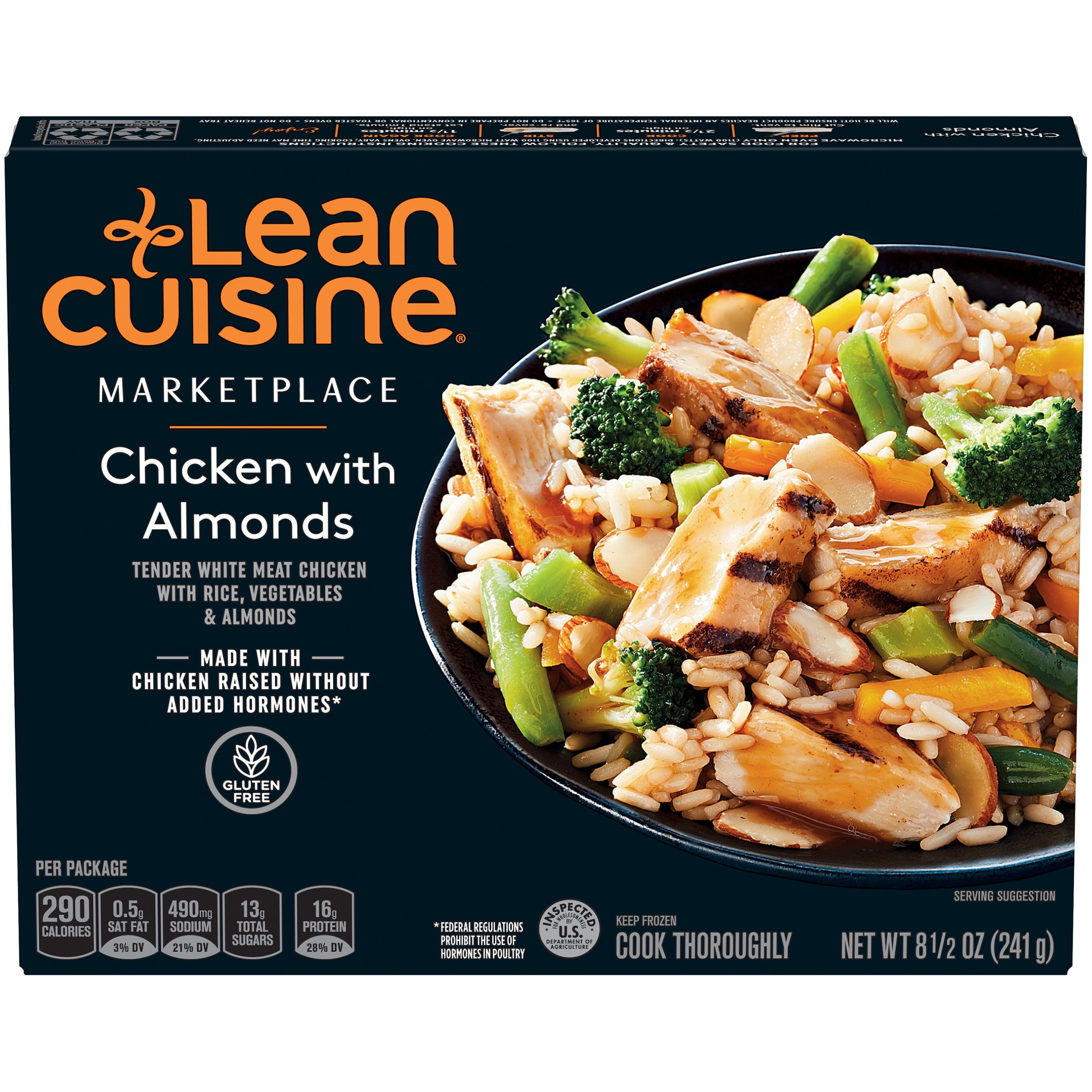 LEAN CUISINE MARKETPLACE Chicken with Almonds 8.5 oz. Box ...
