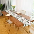 thumbnail image 2 of Yayeee Table Runner 90 inches Long Home Kitchen Dinning Party Decoration, Green Nordic Christmas, 2 of 7