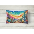 thumbnail image 2 of Carolines Treasures DAC1417PW1216 16 x 12 in. Unisex Cactus in Color Fabric Decorative Pillow, 2 of 4