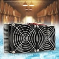 thumbnail image 4 of Refrigerator Cooling Fan, Fast Cooling Peltier Cooling System Aluminum Alloy Small Size  For Home, 4 of 8