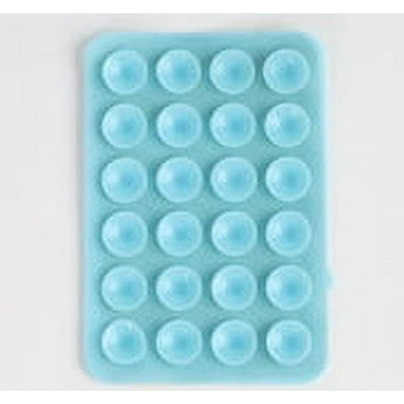 Funda de cuero con ventosa de silicona cuadrada de 24 granos, ventosa de arco, ventosa de silicona para teléfono móvil