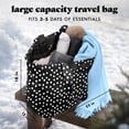 thumbnail image 6 of Fit + Fresh All The Things XL Tote Bag, Travel & Overnight Bag, White Dot, 6 of 11