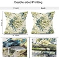 thumbnail image 2 of Floral Pillow Covers Set of 2 Green Yellow Beige Peony Throw Pillow Cover Soft Vintage Botanical Accent Flower Decorative Couch Cushion Cover for Bed Living Room Chair Sofa Pillow Cases 20x20 Inch, 2 of 6