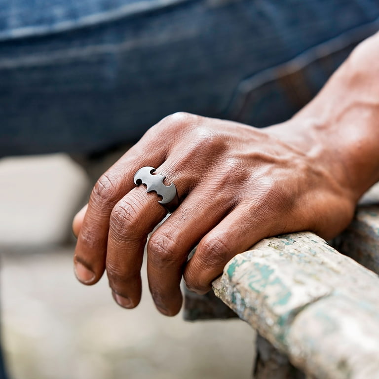 Batman puzzle ring clearance