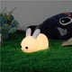 thumbnail image 4 of Animal De Dibujos Animados Luz Nocturna De Silicona Suave Linda Carga Usb Pat Luz Luz De Inducción Lámpara De Mesa Led Atmósfera Con Control Táctil De Atenuación Para El Dormitorio Moyic HA019667-00, 4 of 7