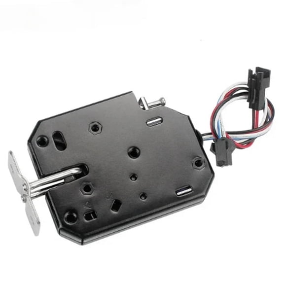 Small 12V 1.5A Electronic Lock  Release Assembly Electromagnetic Control Metal Safety Magnetic Lock
