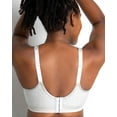 thumbnail image 3 of Cotton Luxe Front And Back Close Wireless Bra - Grey Heather - Final Sale!, 3 of 6