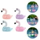 thumbnail image 4 of BRIGHTFUFU 20pcs figuras de flamenco en miniatura luminosas, 4 of 7