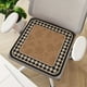 thumbnail image 5 of Funda de almohada estilo francés, cojín para silla, cachemira sintética lavada, peluches de invierno, cojín antideslizante para silla de comedor, cojín clásico., 5 of 6