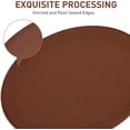 thumbnail image 3 of Cute Mouse Pad, 9'' Round Mousepad with Stitched and Paint Sealed Edge, Non-Slip Natural Rubber Base, Soft & Thin Mouse Mat for Office & Home (Pink, 1 Pack), 3 of 6