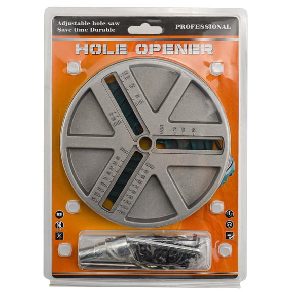 Professional Hole Cutter Adjustable Hole Cutter Punching Cutter for Woodworking Cutting Tool for Enthusiasts