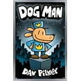 thumbnail image 1 of Dog Man - Book Cover (2016) Wall Poster, 22.375" x 34" Framed, 1 of 5
