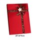 thumbnail image 3 of Moyic Caja de regalo con lazo navideño, envoltura de cinta exquisita para la mejor caja de embalaje de bendición, oro flotante rojo Kits de decoración para fiestas Rojo 28*20*9cm, 3 of 6