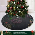 thumbnail image 6 of FMSHPON Easter Colorful Eggs Xmas Christmas Tree Skirt Stand Mat for Holiday Party Decoration Indoor Outdoor 48 inches, 6 of 6