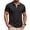 Black, variant on Men's Polo Shirts Short Sleeve Casual Summer Golf Shirts Classic Collared Shirt with Pocket M