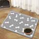 thumbnail image 1 of Msribyiq Tapete De Alimentación Para Mascotas - Tapete Absorbente Para Comida Y Agua Para Perros - Fácil De Limpiar Y De Secado Rápido - Suministros Para Cachorros - Accesorios Para Perros, 1 of 5