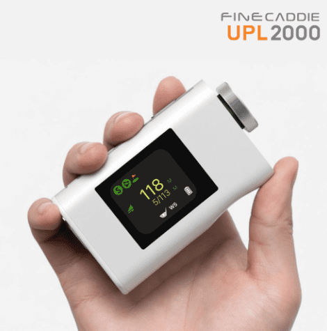 FineCaddie UPL2000 Golf Rangefinder with Aiming Mode, LCD Display, High Precision Distance Meter