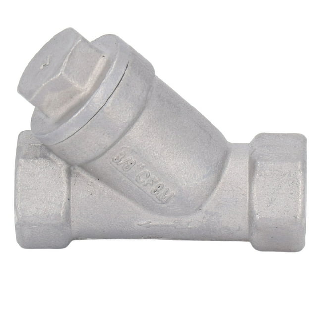 Filtro En Y, Acero Inoxidable 304, Resistente, De Amplia Aplicación, Filtro En Y De 3/8 De Pulgada, DN10, Fácil Instalación, Múltiples Medios, Aplicable Para Válvulas De Nivel