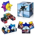 thumbnail image 1 of Juego Magic Cube Euclidean Star Cube 2 en 1 para niños de 8 a 12 años, 1 of 7