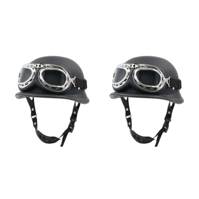 Sidaley Casco de moto Reemplazo elegante Cascos de ciclismo unisex Accesorios Negro Mate Tipo 1 SG 2piezas