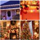 thumbnail image 4 of Cadena de luces Vigdur, 4 m, 100, multicolor, conectables al aire libre, 4 of 7