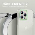 thumbnail image 2 of [3+1] for iPhone 14 Pro/iPhone 14 Pro Max Camera Lens Protector Bling, 9H Tempered Glass Camera Cover Screen Protector Metal Ring Decoration Accessories (Glitter-Colorful), 2 of 5