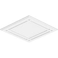 thumbnail image 2 of 32"W x 21 3/8"H x 11 1/4"C x 1"P Diamond Architectural Grade PVC Contemporary Ceiling Medallion, 2 of 11