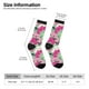 thumbnail image 2 of Fotbe Orchids Flowers Calcetas Largas con Estampado para Hombre y Mujer – Calcetas de Compresión Transpirables y Elásticas, Viajar y Uso Diario Talla 5-11, 2 of 6