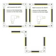 thumbnail image 2 of W.A.C. Lighting LTK-F4-454LEDWT/BK LED Pendant For L-Series Track, 2 of 3