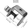 thumbnail image 4 of Flkwoh Sl.gt,serre Joints C Pince Fixation Travail Bois Pince En C Robustes En Acier Inoxydable Tigre Pince De Menuiserie(4 Pices), 4 of 5