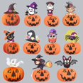 thumbnail image 2 of Calabaza de dibujos animados Linterna de papel Bruja Murciélago Araña Búho Gato negro Fantasma Fiesta Techo Decoración Feliz Día de Halloween Colgantes colgantes xuanjing  unisex, 2 of 2